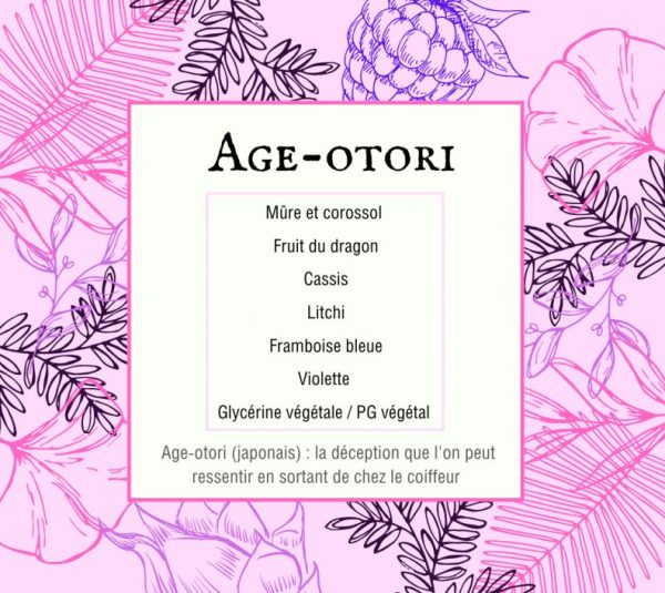 Age-Otori Millésime Vape