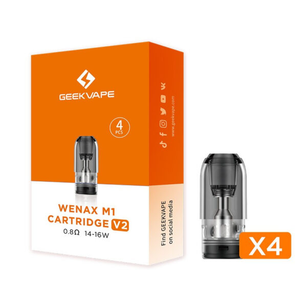 Cartouche Weanax M1 V2 - Boîte de 4