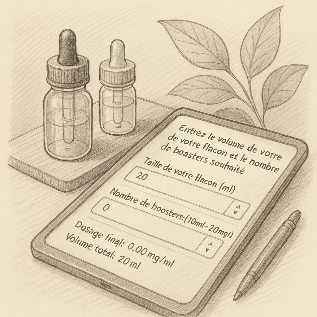 Calculateur de Nicotine - Millésime Vape