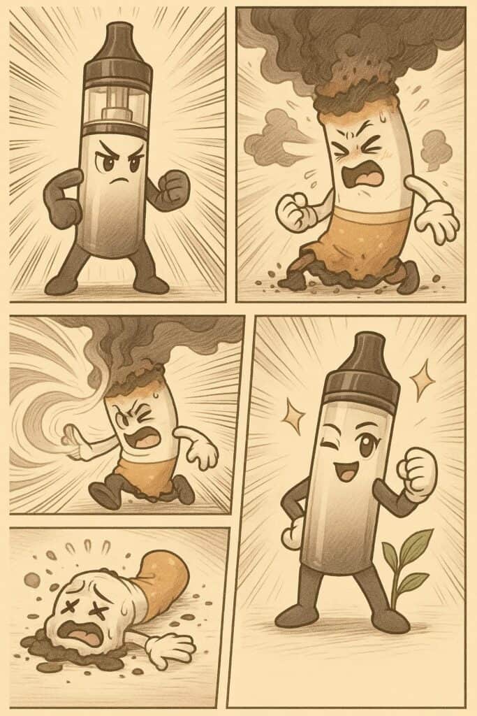 Arrêter la Cigarette Traditionnelle : Pourquoi la Vape est un Excellent Choix