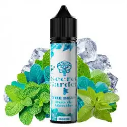 E-liquide The Bear Secrets Lab 50 ml saveur menthe fraîche, PG/VG 50/50, flacon recyclable, surdosé en arômes, 0 mg nicotine