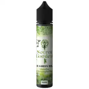 Flacon e-liquide The Green Bear Secret Garden 50ml à la menthe chlorophylle fabriqué par Secrets Lab