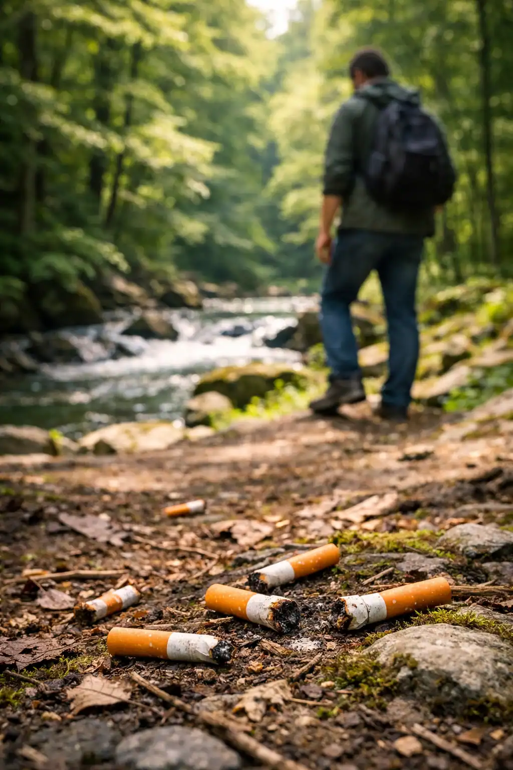Le saviez-vous ? Que devient un mgot jet par terre ? - Millsime Vape